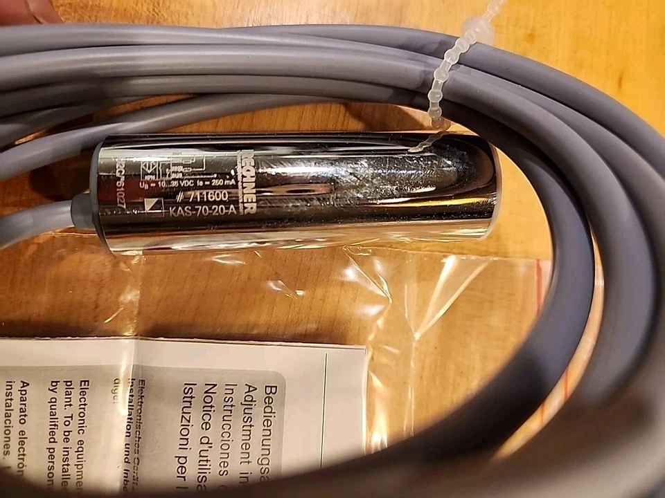 Rechner Capacitive 24DC 22mm -- N/O+N/C - 8mm Sensing -- 711600 -- KAS-70-20-A - Image 2 of 3