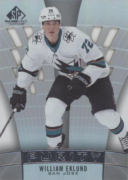 2021-22 Upper Deck SP Game Used - William Eklund #P-77 - 1 of 1
