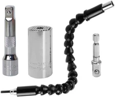 4pack Universal Socket Grip (7-19mm) Multi-Function Ratchet Wrench Power Drill