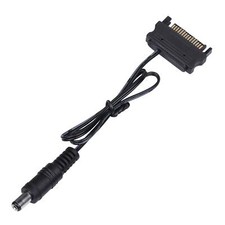DS Male SATA Connector to 12V DC Plug Power Adapter Cable 5.5 2.1MM O Series