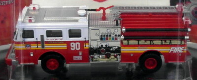 CODE3 Fire Department NY 1/64 ミニカー Code 3 Collectables 1/64 Scale 12304 - F.D.N.Y. Fire Engine