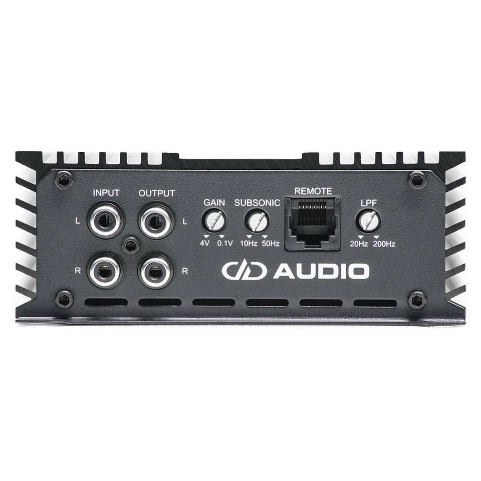 Amplificatore per Subwoofer Digital Designs DD Audio DM1000a Classe D 1000W  rms - Immagine 4 di 4