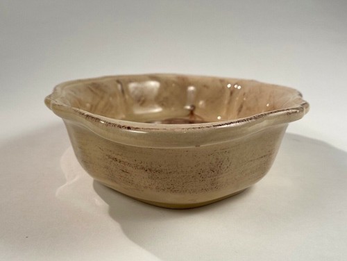 SERVING DISH CERAMIC OVAL TEXTURED PURPLE GRAPES THEME MADE IN ITALY - Picture 4 of 11