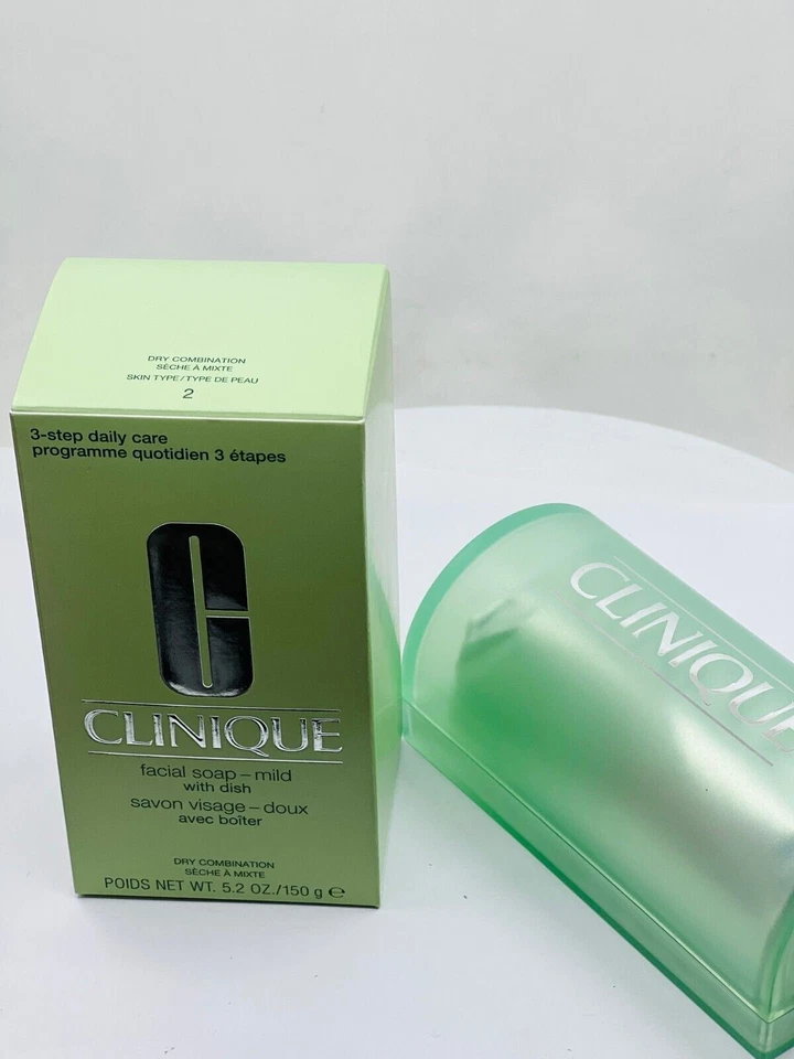 Clinique Facial Soap  Bar Mild With Dish - 5.2 oz  HOLIDAY SALE - Image 2 of 4