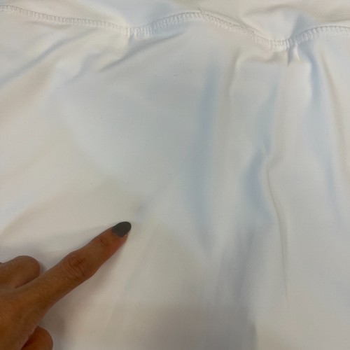 Etonic Skort Womens XL Extra Large White Knit Side Pockets Mini Tennis Skirt - Picture 9 of 12
