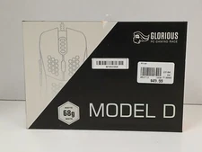 Glorious Model D Wired Gaming Mouse 68g , Matte White