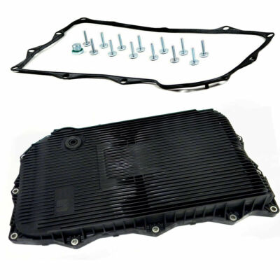 Car Automatic Transmission Oil Pan + Filter + Gasket + Bolt Kit For 8 Speed BMW