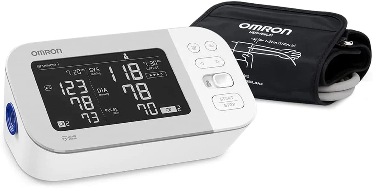  Omron 10 Series Wireless Upper Arm Blood Pressure Monitor :  Health & Household