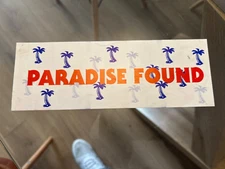 PARADISE FOUND RAVE FLYER OCT 92 WIGAN EXCELLENT CONDITION