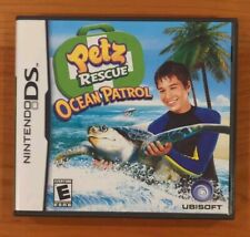 Petz Rescue: Ocean Patrol - Nintendo DS Game - Complete CIB
