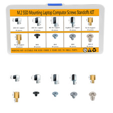M.2 SSD Screw Kit, M.2 Standoff and Screw Kit for Asus Gigabyte MSI PS5 Motherbo