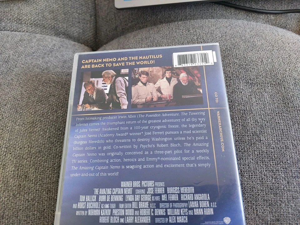 The Amazing Captain Nemo DVD Region 1 VGC - Image 2 of 3