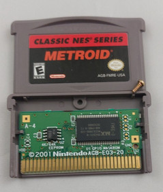 Metroid Classic NES Series (Nintendo Game Boy Advance, GBA 2004) Game Only