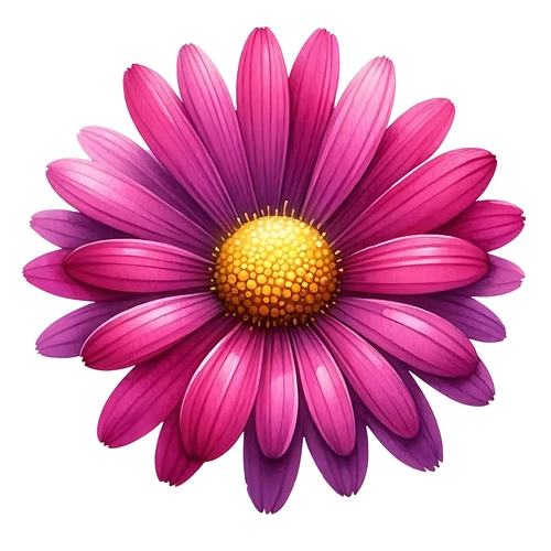 Daisy Flower Floral Self Adhesive Vinyl Sticker