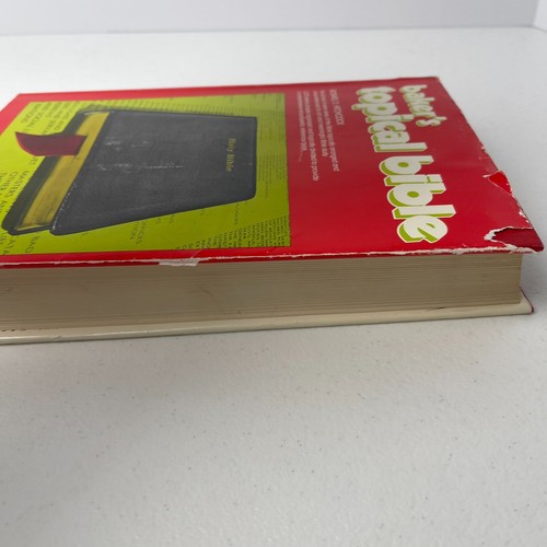 Baker's Topical Bible - Roswell D. Hitchcock - VTG HC - Foto 4 di 15
