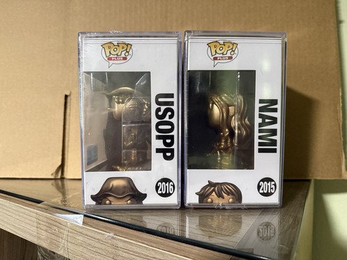 Funko Pop Usopp And Nami Bronze Statue IN HAND Plus Bonus Funkos Free Shipping! - Bild 3 von 6