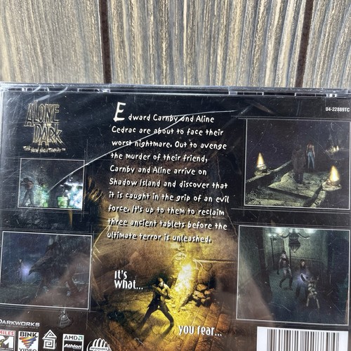 Alone in the Dark: The New Nightmare (PC, Jewel Case, 3-Disc Set) NEW SEALED - Picture 11 of 16