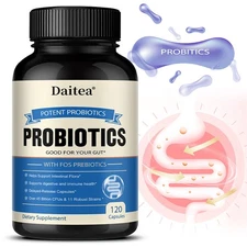 Probiotic capsules - maintain intestinal and immune health, relieve bloating
