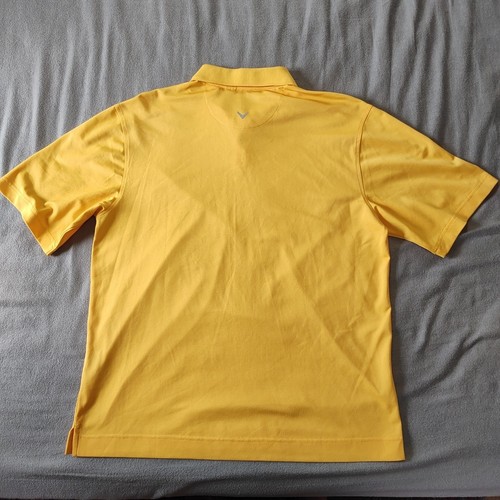 Callaway Golf Polo - Mens Medium - X-Series - Yellow - Picture 5 of 6