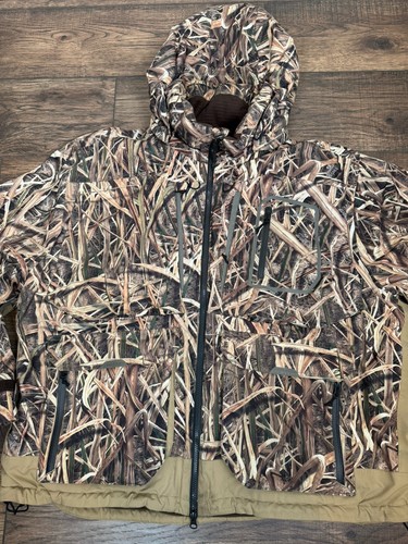 Cabela's Northern Flight Jacket Hooded Camo Coat Thinsulate Platinum Men’s 2XL - Picture 10 of 12