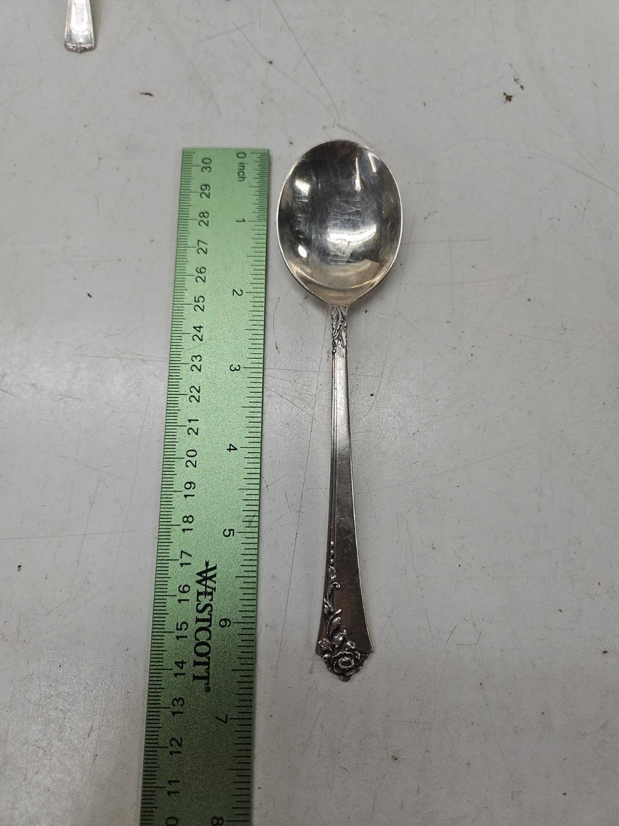 Damask Rose Spoon Antique US Sterling Silver for sale | eBay