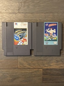 NES Nintendo Video Game Lot Of 12 Vintage Tested Tengen Baseball Stars Amagon