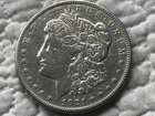 1921-S $1 Morgan Silver Dollar (Likely Cleaned)