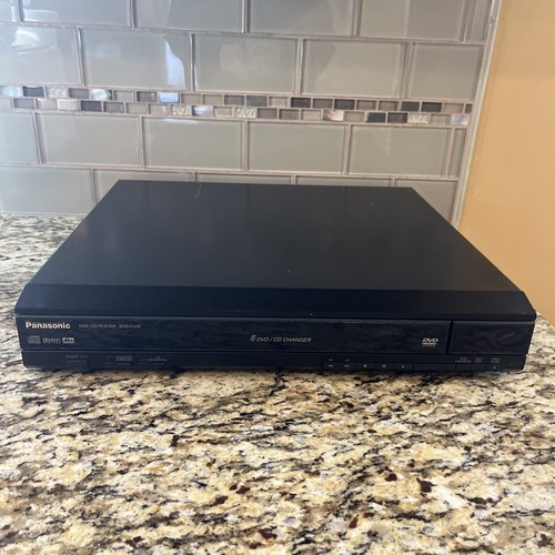 Panasonic DVD/video CD/CD Player 5 Disc Dolby DTS DVD-CV37 No Power! Read - Picture 1 of 12