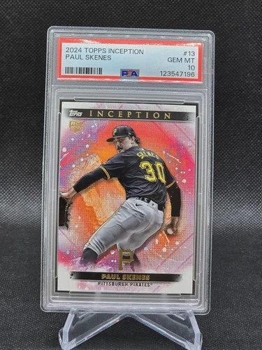 2024 Topps Inception - Paul Skenes #13 Inception (RC) PSA-10 Psa10 Gem Mint