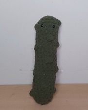1 Foot Dark Green Emotional Support Pickle Stuffed Plush