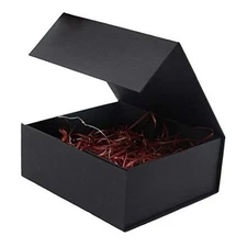 Empty gift box Small Black 7.8x7x3.1 Gift Box with Lid black-7.8*7*3.1