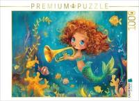 Calvendo Puzzle Teliosa - Die Trompeterin | 1000 Teile Lege-GrößE 64 × 48 Cm Fot
