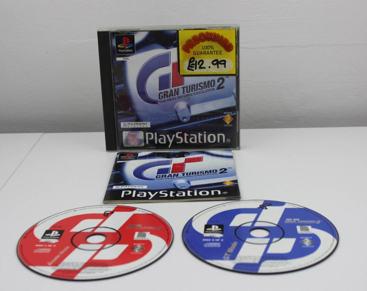 Gran Turismo 2 - Sony PlayStation 1 - PS1 - PAL -