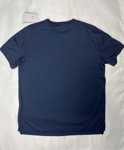 Nike Shirt Men Obsidian Navy Blue Pro Ready Dri Fit Training Fitness Top L - XXL - Picture 2 of 7