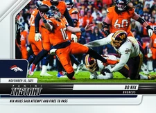 2025-26 Panini Instant NFL #291 Bo Nix Denver Broncos PRESALE