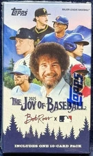 2025 Topps Bob Ross The Joy Of Baseball Happy Little Box Sealed MLB Cards Auto
