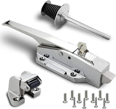 #ad Walk in Cooler Door Handle Walk in Cooler Door Closer Complete Latch Kit Freez $128.99