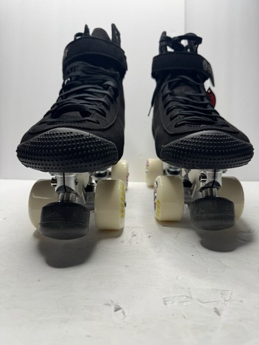 Bont Parkstar Vegan Black Suede Professional Roller Skates $339.99 Size 11 Black - Picture 5 of 19