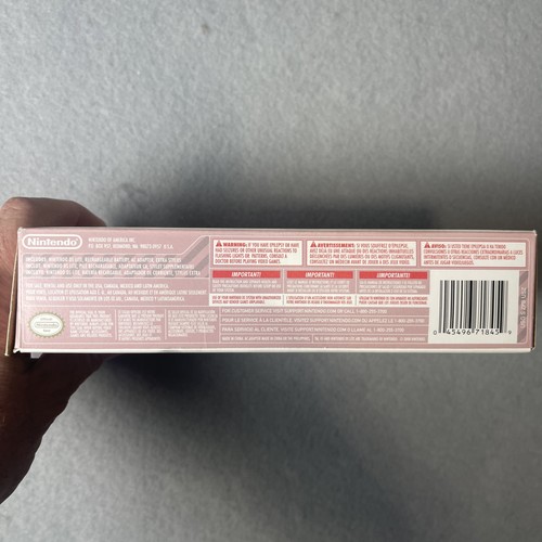 Nintendo DS Lite Metallic Rose Konsole NUR Verpackung und Handbuch - Bild 8 von 8