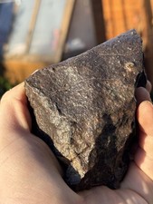 Impact Melt Veins! Meteorite Fusion Crust 873g