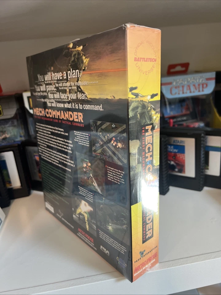 Mech Commander, 1998, Big Box - NEW / SEALED / WRAPPED - Image 4 of 4