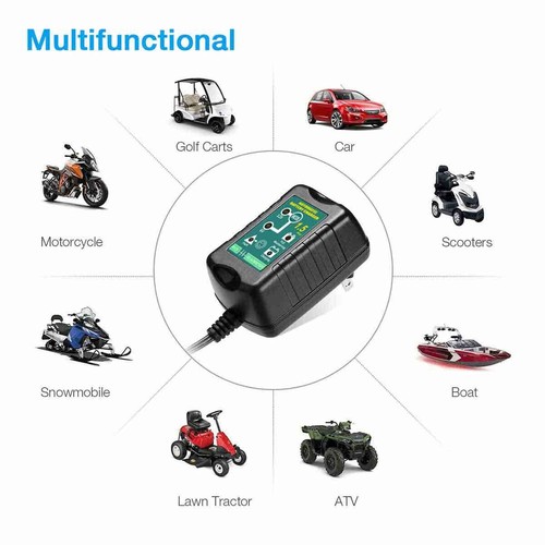 Maintenance-free Battery Charger 6V/12V 1.5A 20W Output For Electric Car - Picture 3 of 11