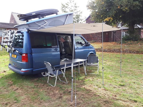 Sunncamp Sun Canopy 240/280/390 Universal Sun Canopy VW Caravan Motorhome Canopy - Picture 7 of 10