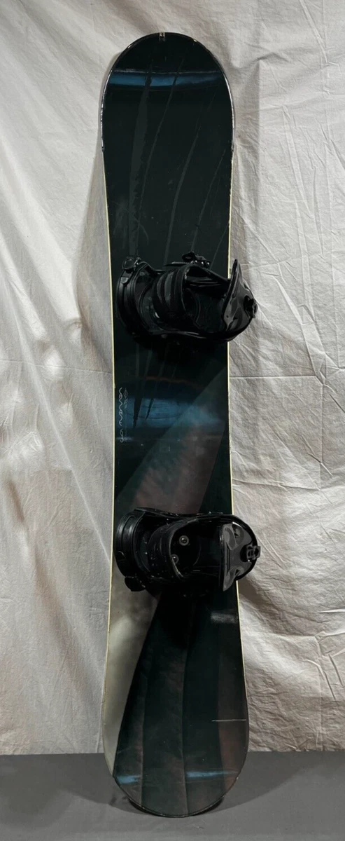 Burton Cascade 163cm Twin-Tip All-Mtn Snowboard Mission Dark Bindings L TUNED