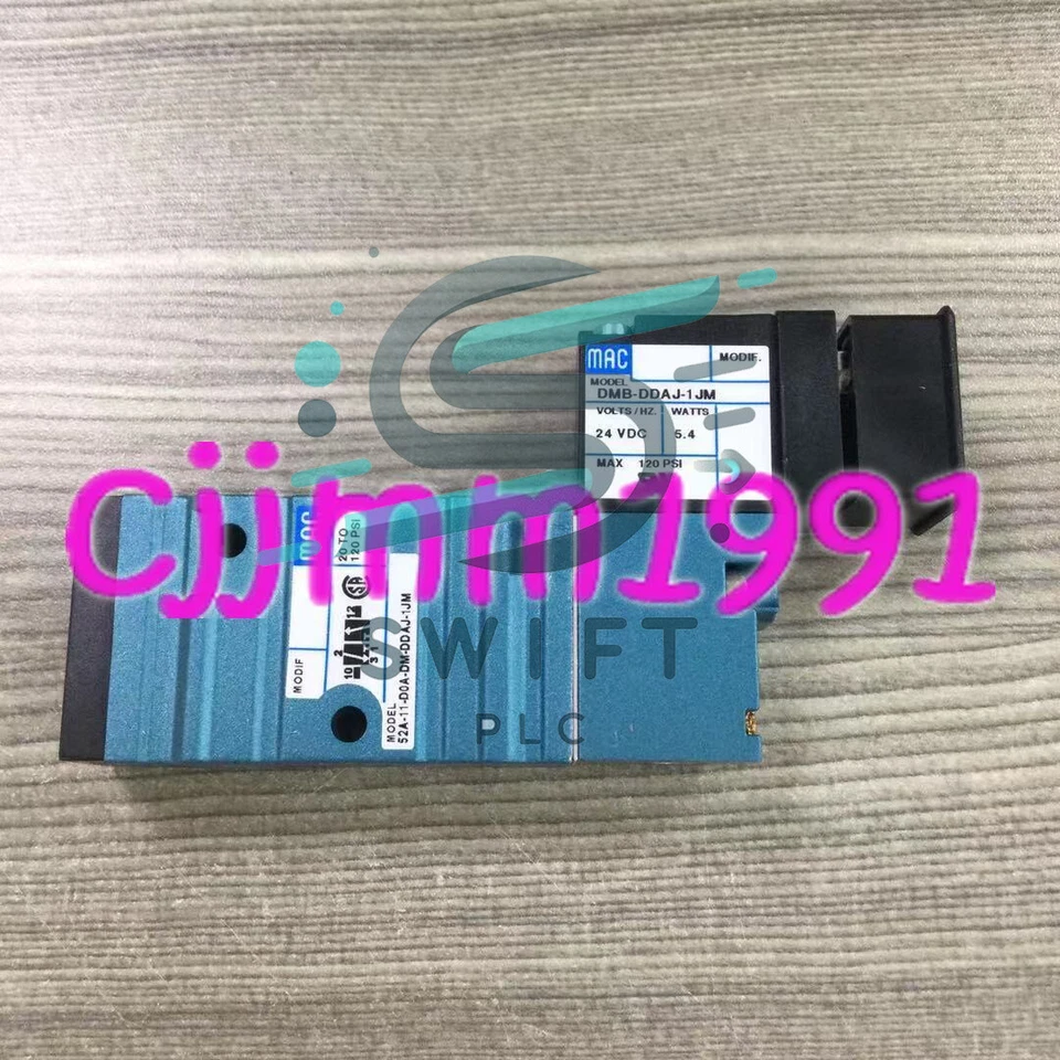 NEW 1PCS MAC solenoid valve 52A-11-D0A-DM-DDAJ-1JM - Image 3 of 3