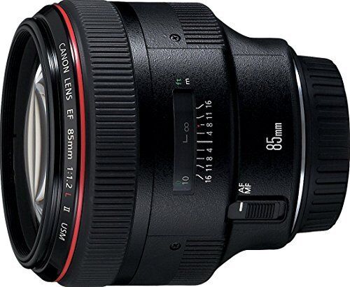 Canon Single Focus Lens EF85mm F1.2L II USM Full Size Compatible