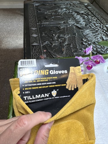 Brand NEW+Tags TILLMAN 495L Welding Gloves Size Large - Picture 6 of 7