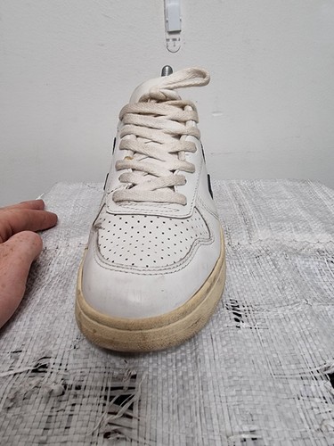 VEJA V-10 sneaker womens size 7 white running shoe - Picture 14 of 18