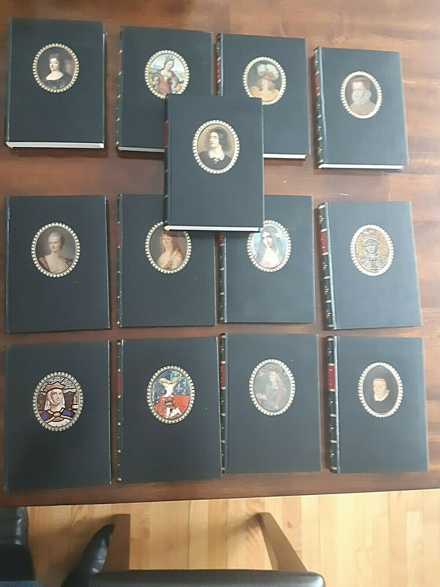 Collection Complète "Ces Femmes Qui Ont Fait L'histoire" - 24 Volumes Reliés, édition 1967, En Français
