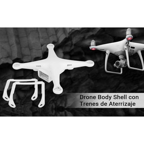 1pc Drone Body Shell Frame + 2pcs Landing Gears For Phantom 3 Professional NEW - Picture 5 of 8